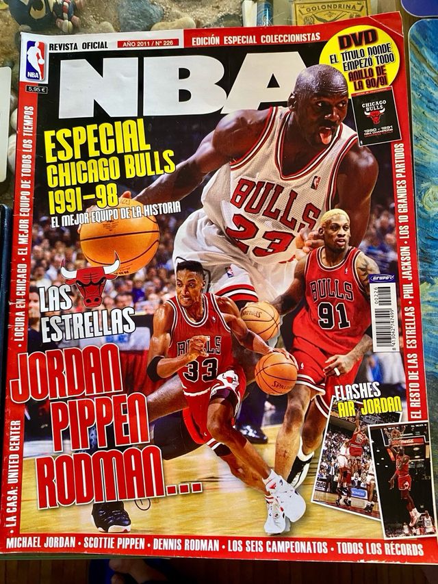 *NBA Ed.Especial Coleccionistas ChicagoB.91-98+DVD