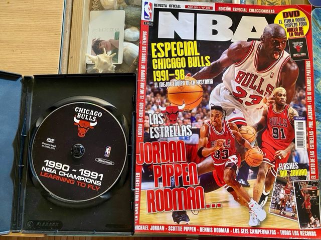 *NBA Ed.Especial Coleccionistas ChicagoB.91-98+DVD