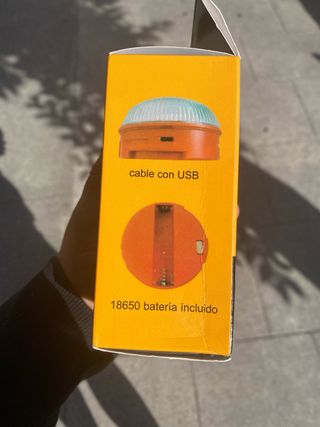 Señal V16 Luz emergencia