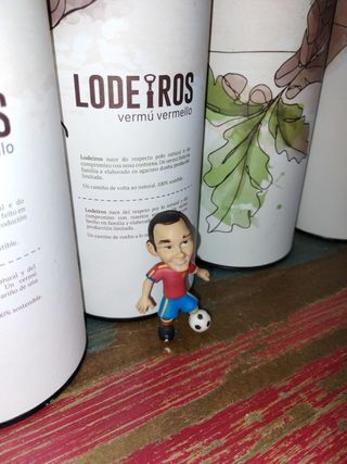 Figura coleccionable Iniesta
