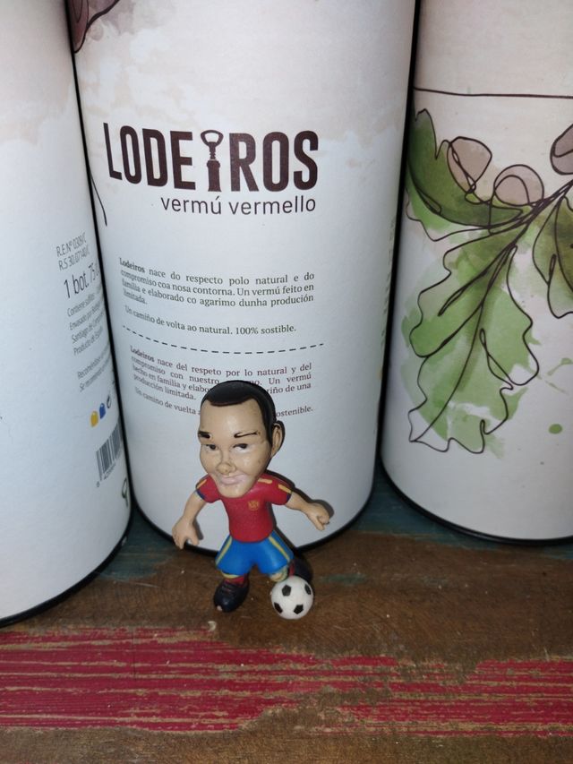 Figura coleccionable Iniesta