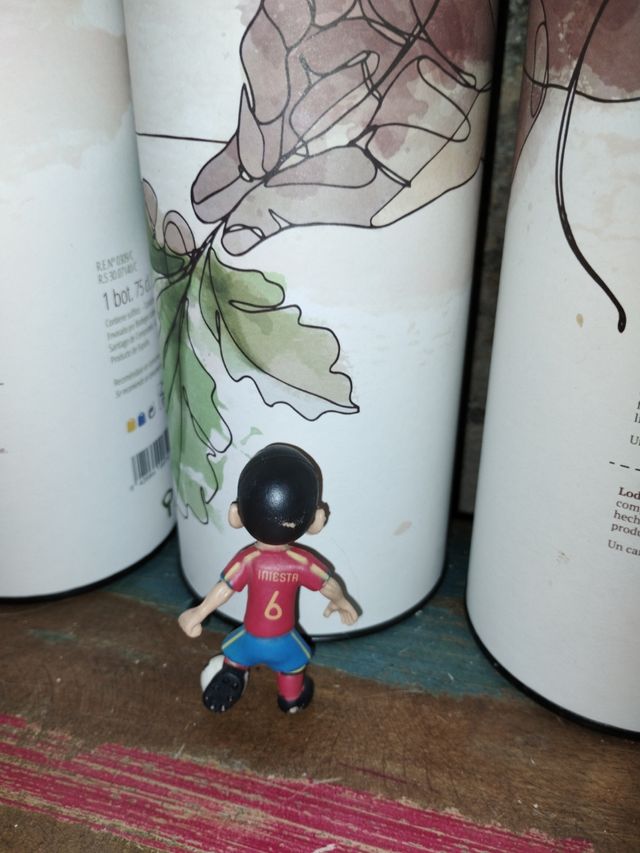 Figura coleccionable Iniesta