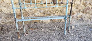 Cabecero antiguo de hierro - 2uds