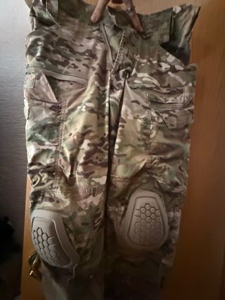 Pantalones tácticos militares para airsoft,