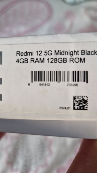Xiaomi Redmi 12 5G - Negro