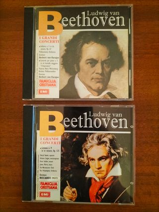 N. 2 CD "I grandi concerti"di Beethoven