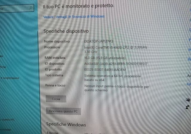 PC Workstation– Intel i5-6600, 16Gb RAM,SSD + HDD-