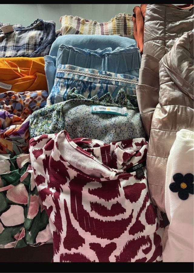 Lote 9 prendas mujer multicolor