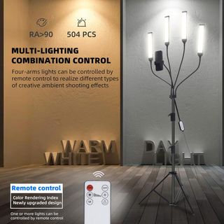 Foco LED Cuatro Brazos  NUEVO