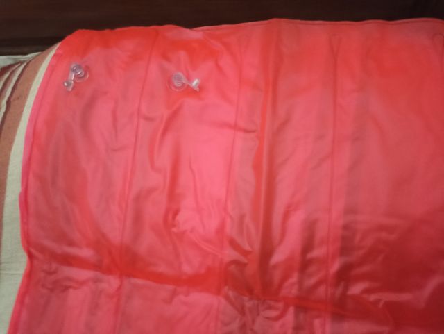 Materassino gonfiabile rosso