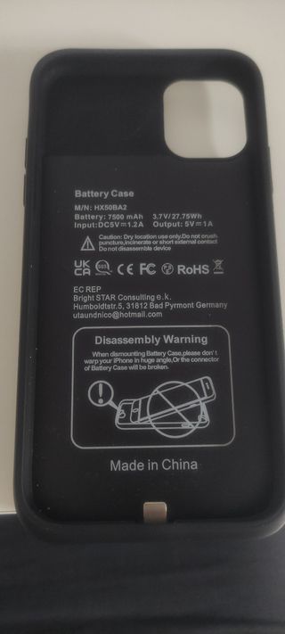 Cover powerbank iPhone 11
