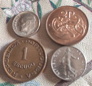 4 Monedas antiguas
