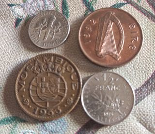 4 Monedas antiguas