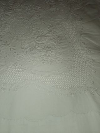 Sábana algodón 150cm - Blanca