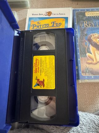 VHS Disney: 5 Películas Infantiles