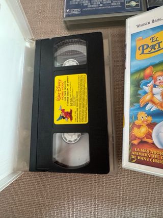 VHS Disney: 5 Películas Infantiles