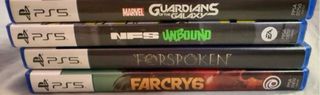 Lote juegos ps5