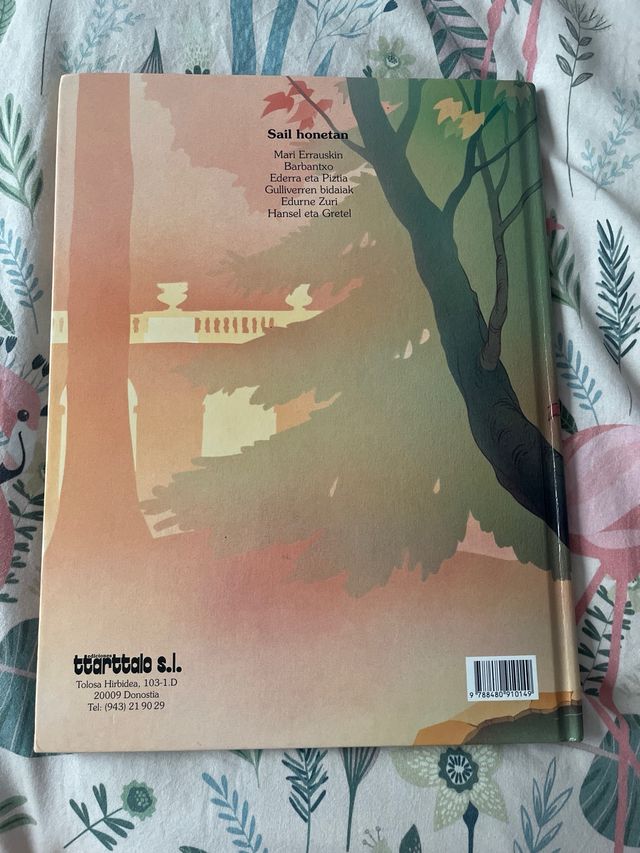 Ederra eta piztia liburua