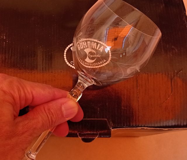 Copas de cristal 6 de 200 ml