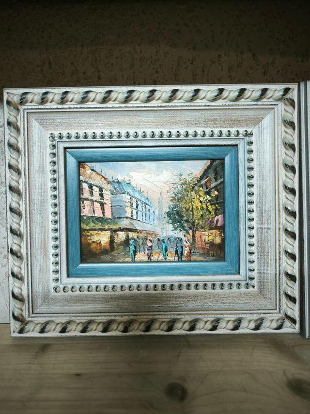 Cuadro Paisaje Urbano. 27 euros cada uno.