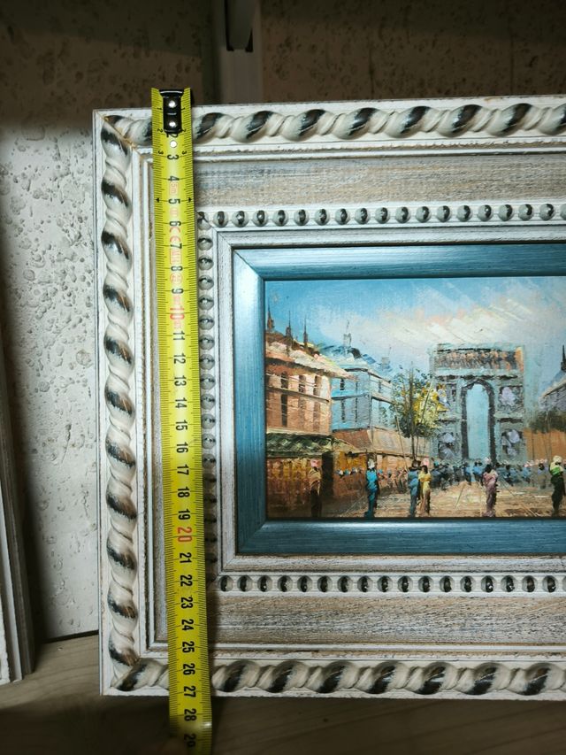 Cuadro Paisaje Urbano. 27 euros cada uno.