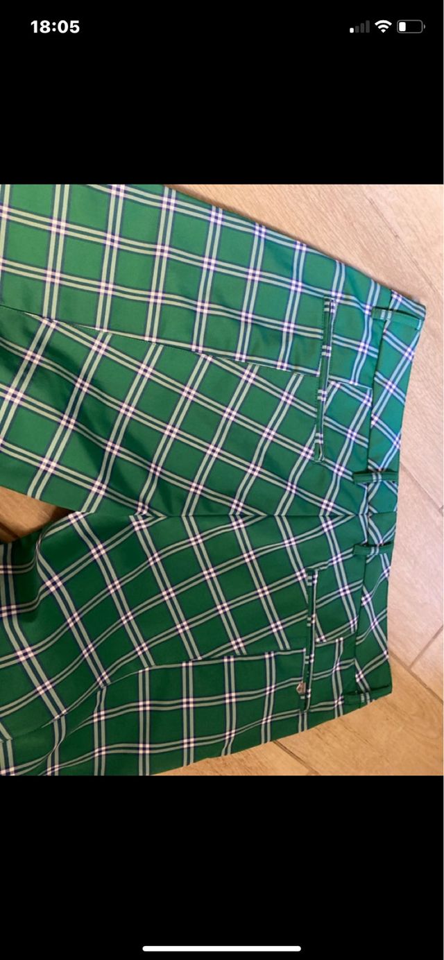 Pantaloni Colmar verdi scozzesi