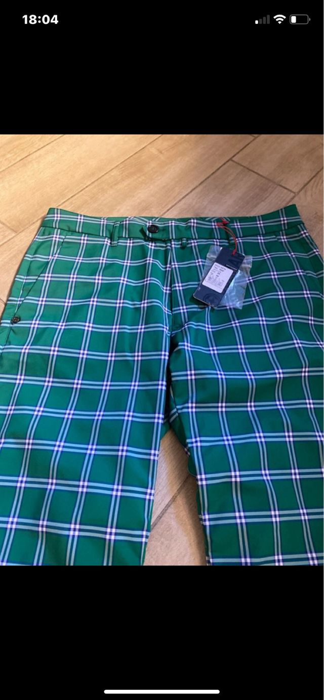 Pantaloni Colmar verdi scozzesi