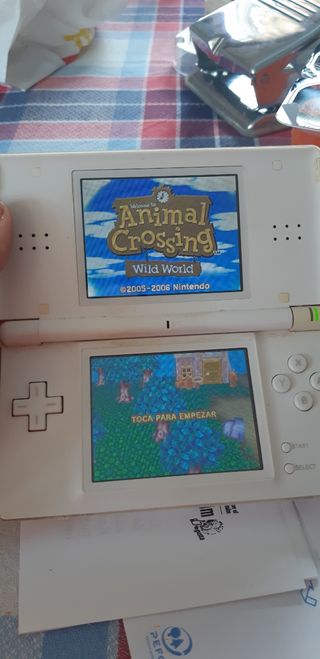 Nintendo DS con juegos
