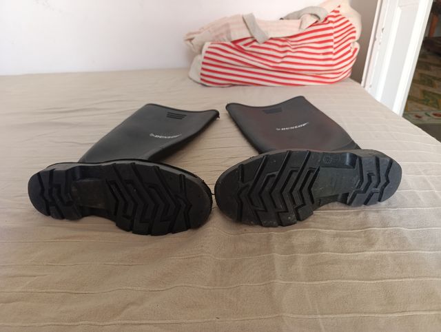 Botas Dunlop negras nº 41 Unisex