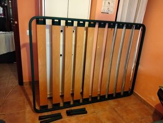 Somier láminas metal-madera