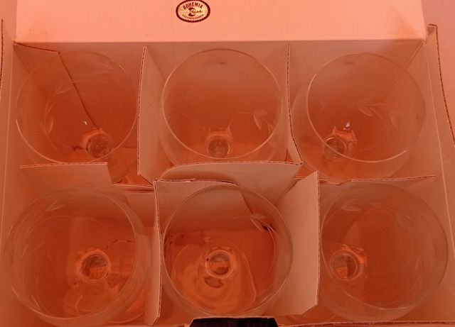 Copas de cristal 6 de 240 ml