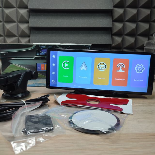 Pantalla táctil 9" Android Auto CarPlay