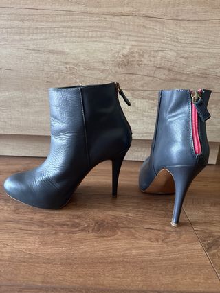 Bontines piel gris -talla 37-38