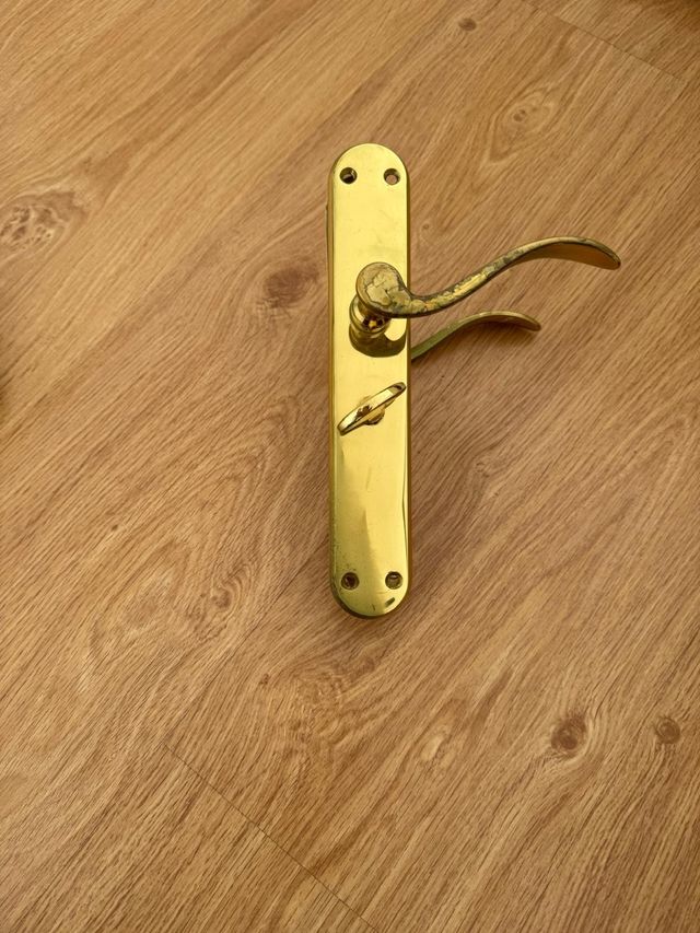 Lote de 6 manillas doradas