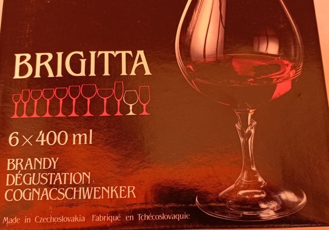 Copas de cristal 6 de 400 ml