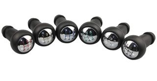 Pomo cambio Citroen Peugeot 5v rojo