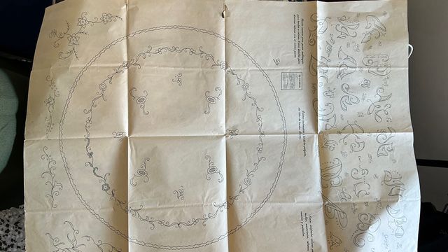 Cuadernos Bordados antiguos