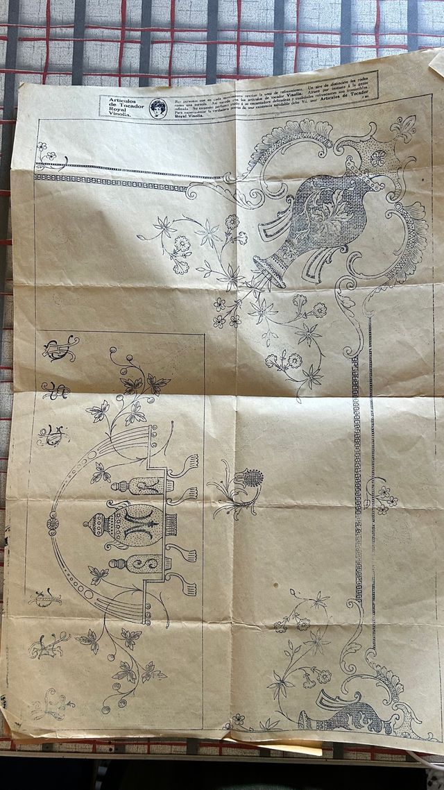 Cuadernos Bordados antiguos