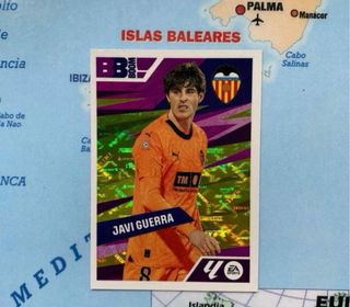 Javi Guerra Baby Boom 10 cromo liga este 24-25