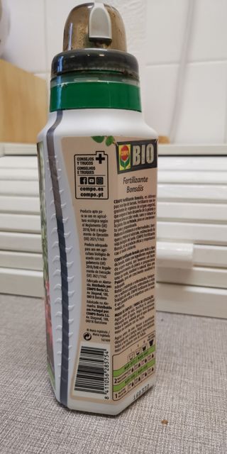 REGALO Abono Bonsái Bio Compo 500ml