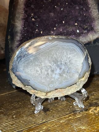 fetta di agata naturale