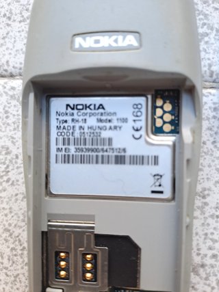 Cellulare Nokia 1100 RH-18 perfettamente funzionan