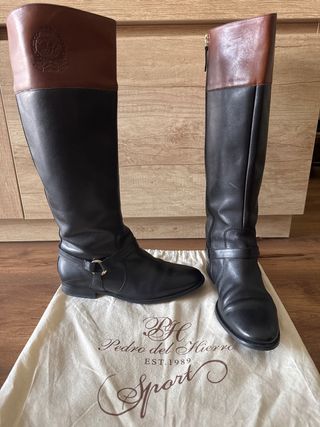 Botas altas cuero vacuno Pedro del Hierro 37