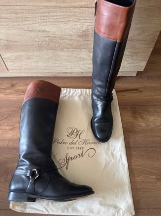 Botas altas cuero vacuno Pedro del Hierro 37