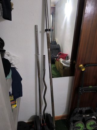 Rack musculación Decathlon y accesorios 