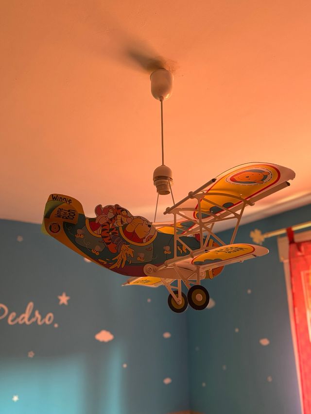 Lampara Avión Winnie the Pooh