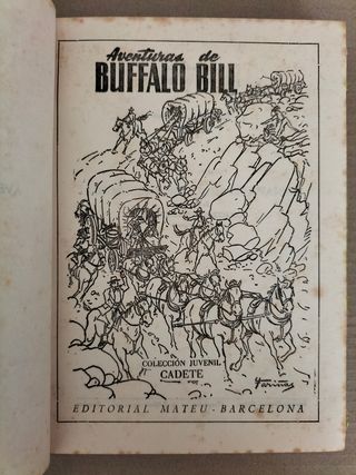 Libro Aventuras de Buffalo Bill