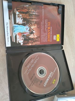 DVD ópera Turandot - Puccini