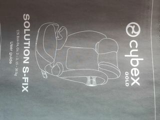 Silla coche Cybex Solution S-Fix