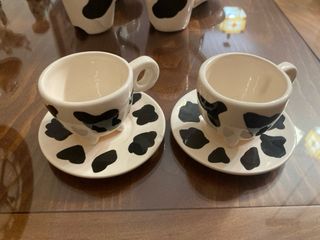 Juego café vaca - 10 piezas